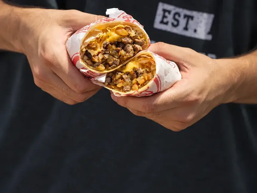 Colorado Burrito at Taco Star Alameda